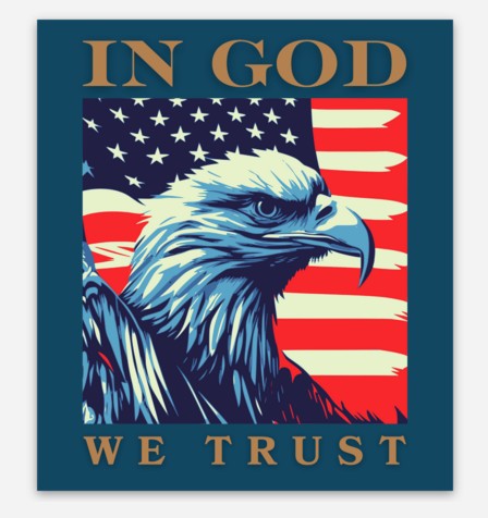 In God We Trust Sticker