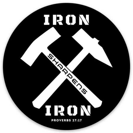 Iron Sharpens Iron Sticker