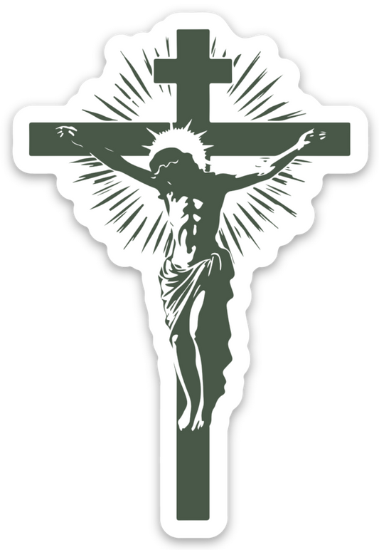 Crucifix Sticker