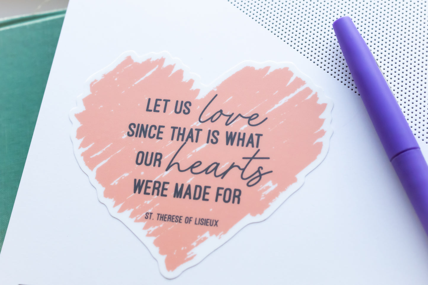 Let Us Love Sticker