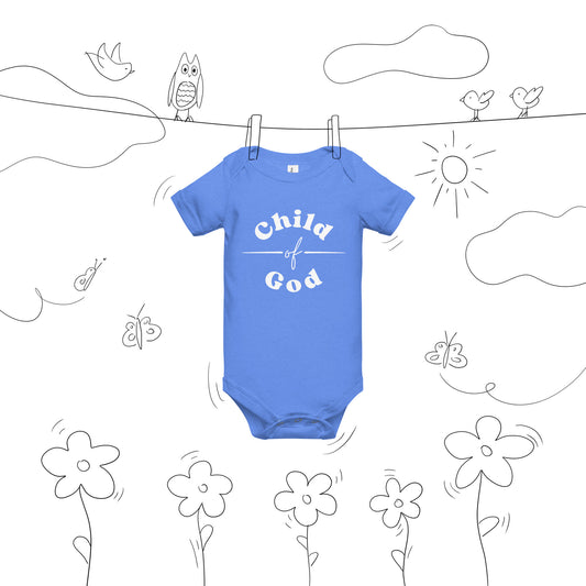 Child of God Baby Short Sleeve One Piece