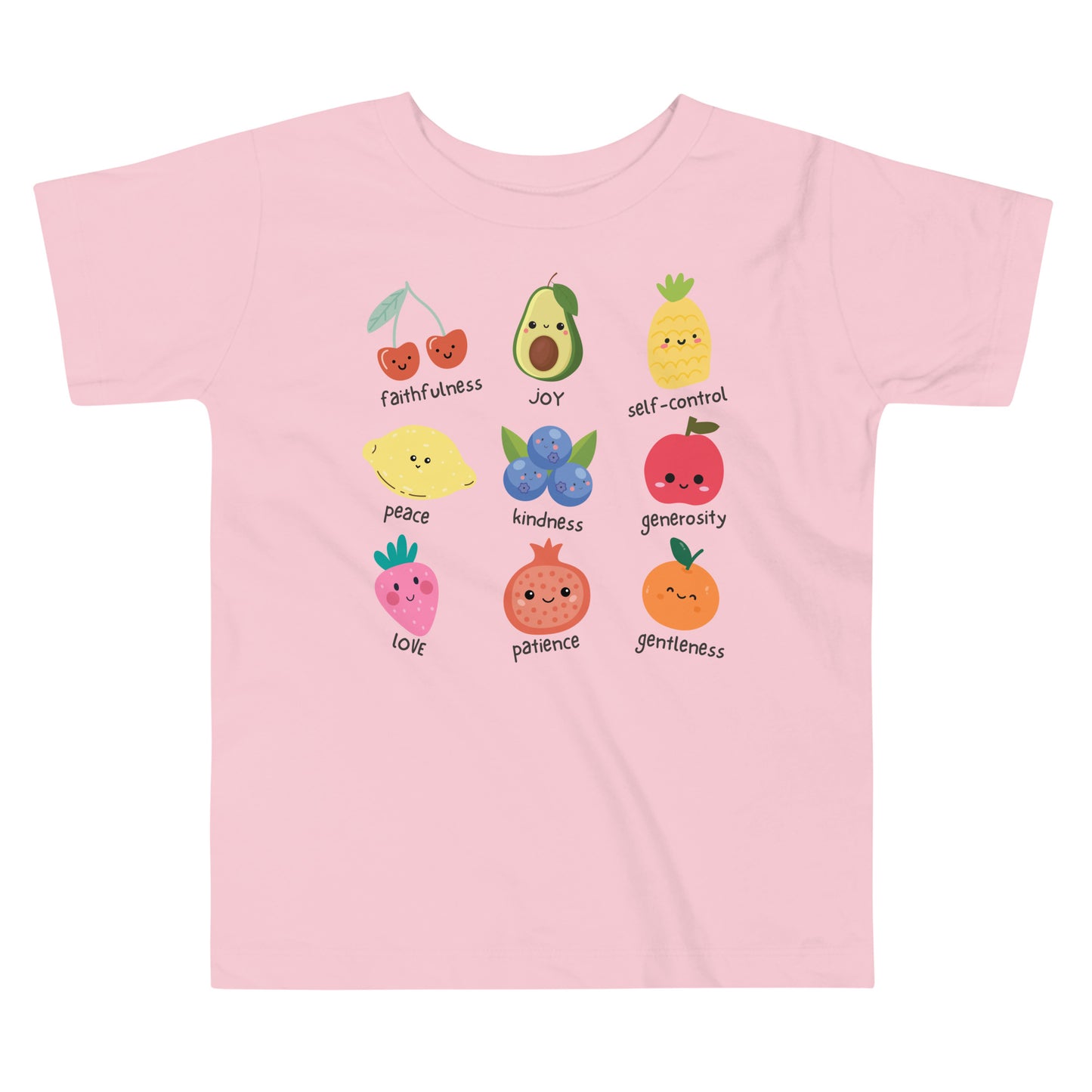 Fruit of the Spirit Toddler Short Sleeve Tee