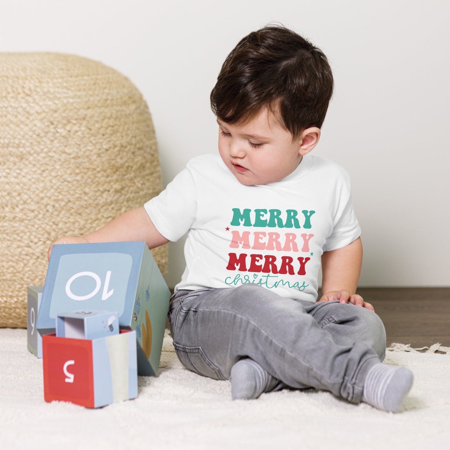 Merry Merry Merry - Toddler Short Sleeve Tee