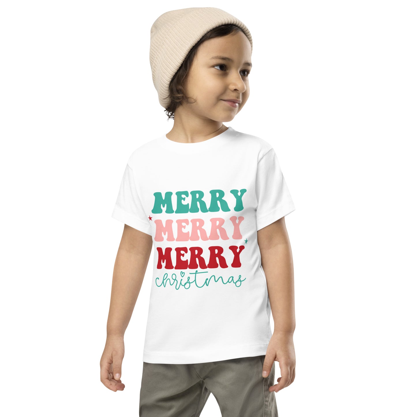 Merry Merry Merry - Toddler Short Sleeve Tee