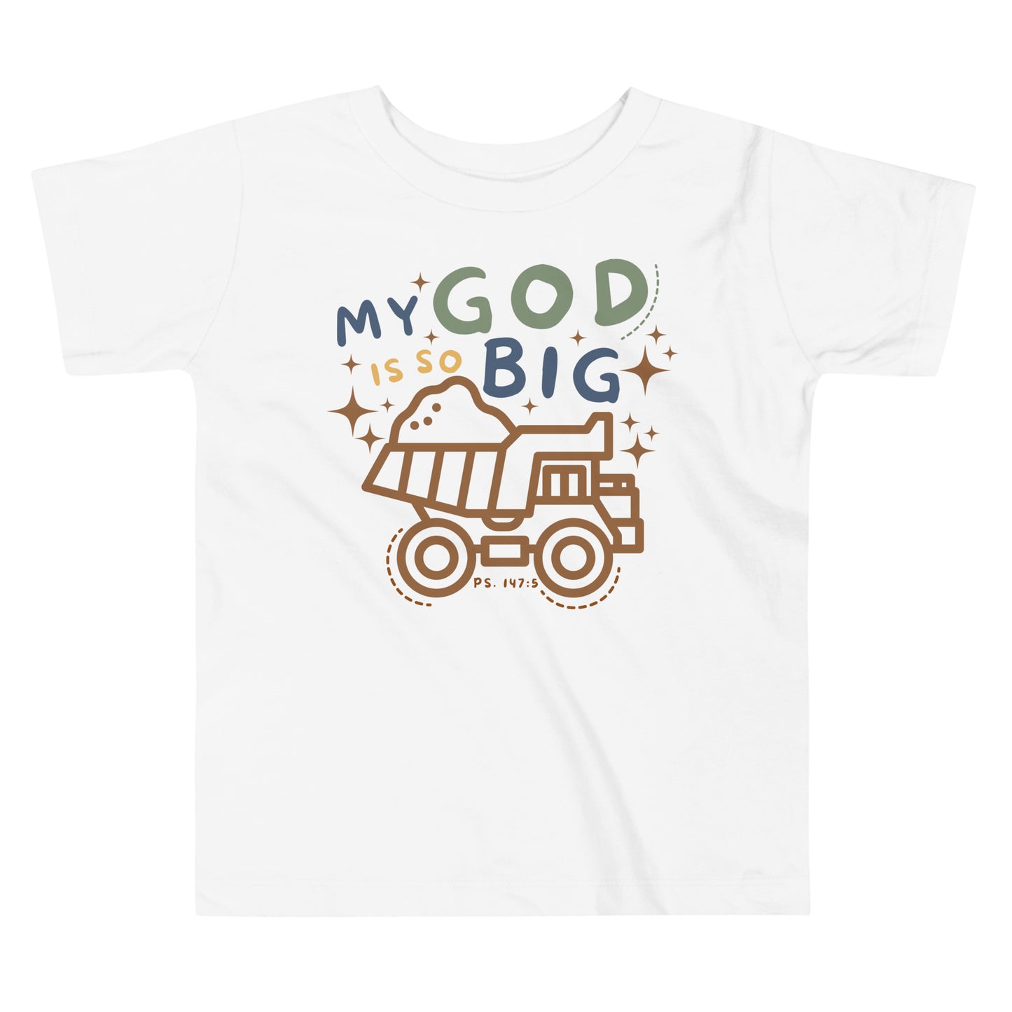 My God is So Big- Toddler Short Sleeve Tee