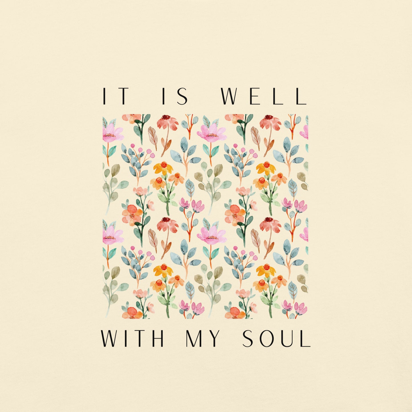 It is Well With My Soul Unisex Garment-Dyed Heavyweight T-Shirt