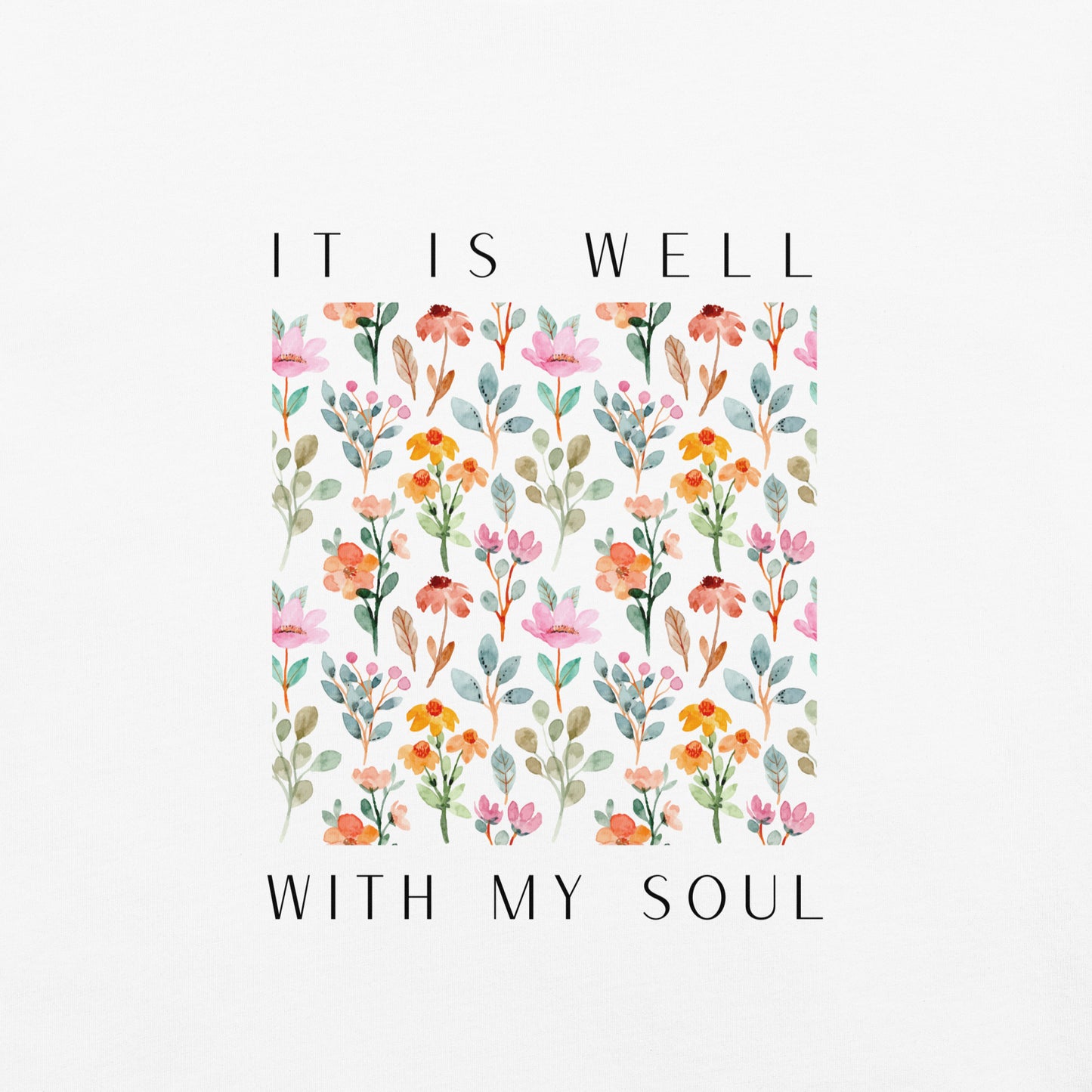 It is Well With My Soul Unisex Garment-Dyed Heavyweight T-Shirt