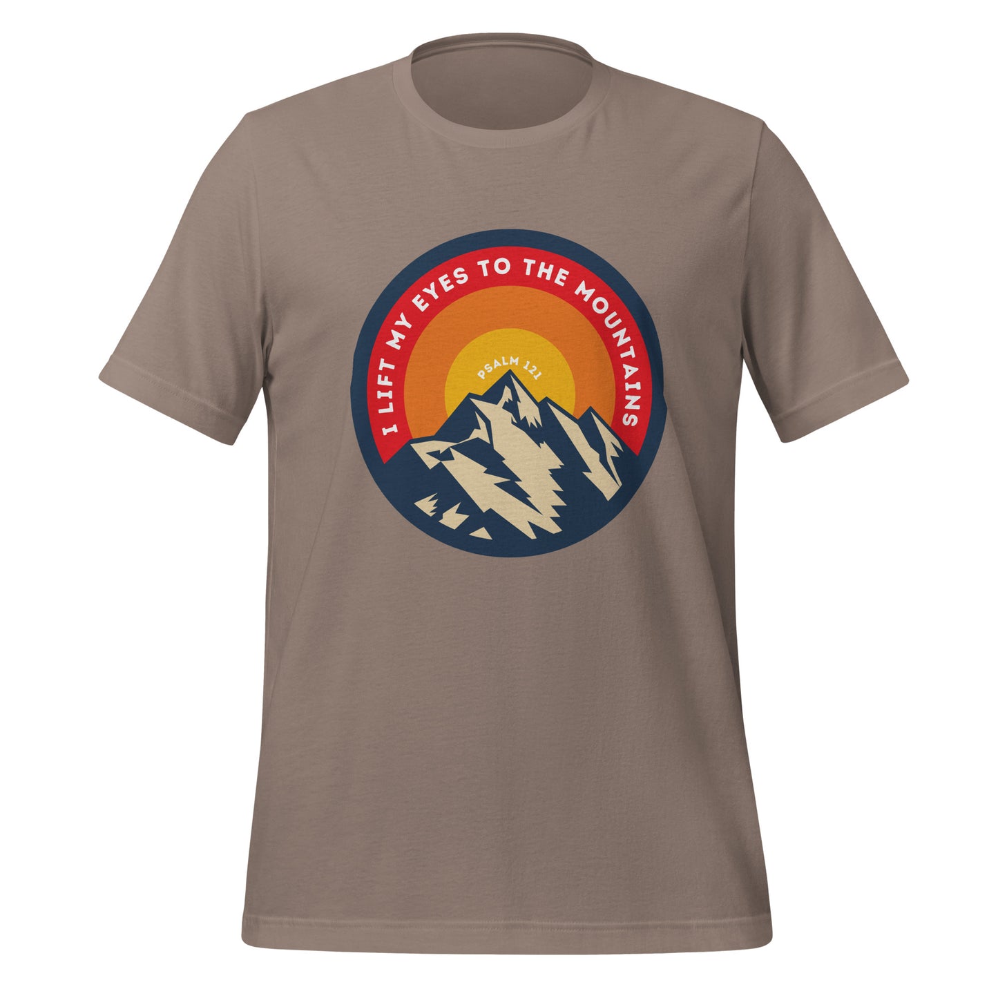 I Lift my Eyes to the Mountains Unisex t-shirt