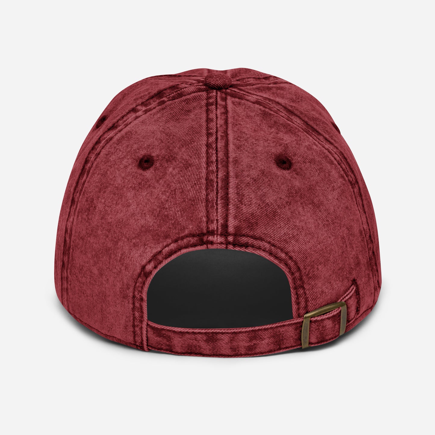 Faith Over Fear Embroidered Vintage Cotton Twill Cap