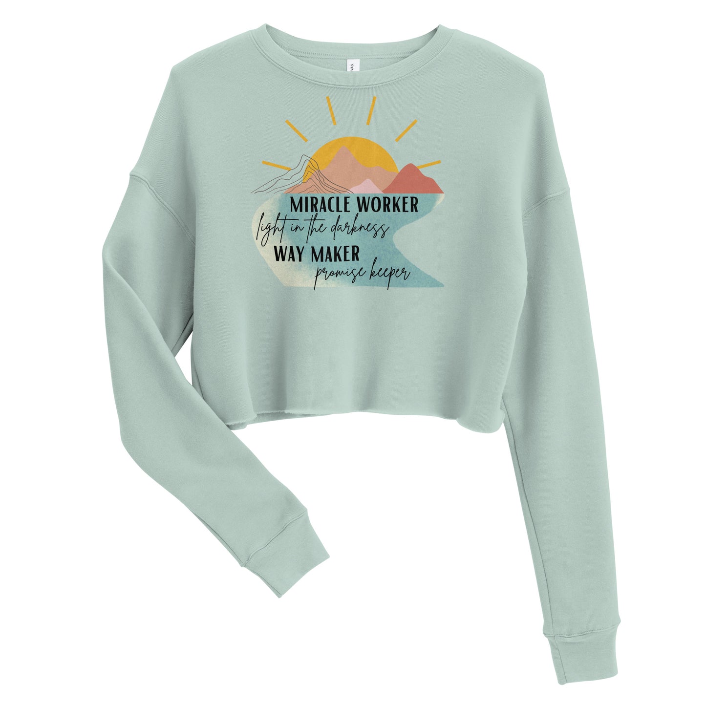 Way Maker Crop Sweatshirt