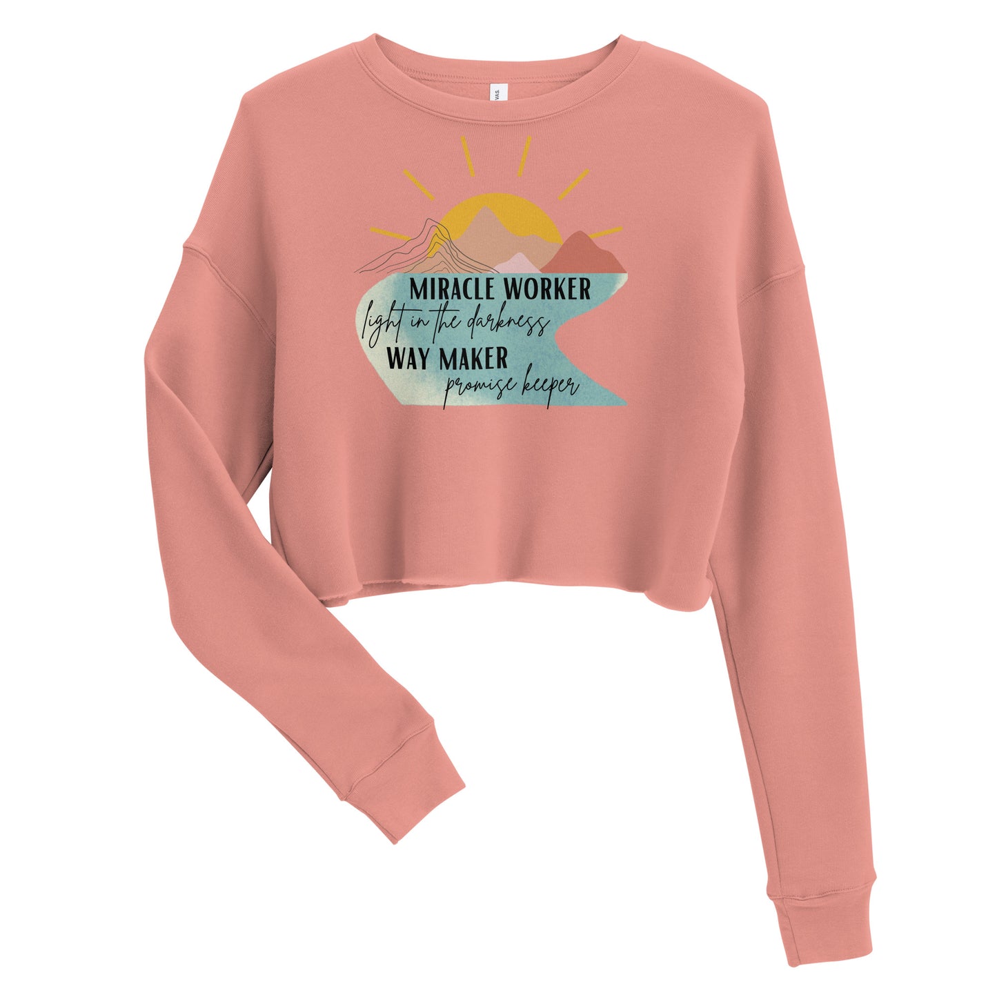 Way Maker Crop Sweatshirt