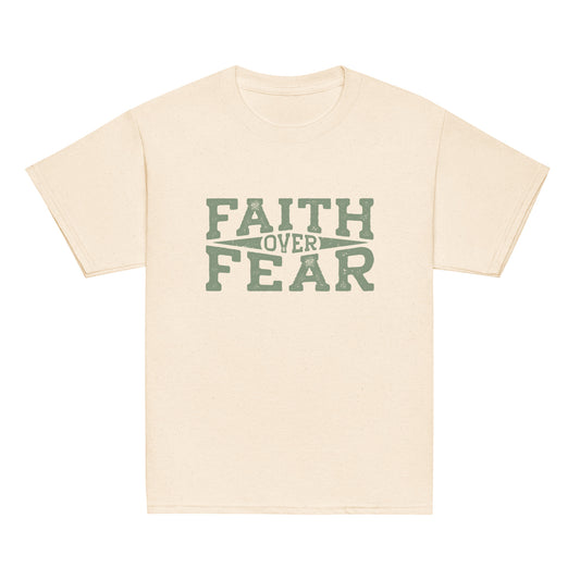 Faith Over Fear Youth Classic Tee