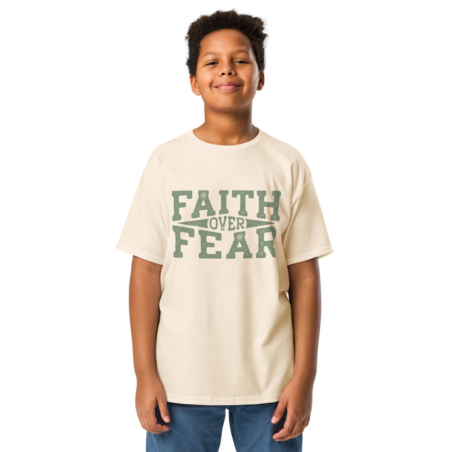 Faith Over Fear Youth Classic Tee