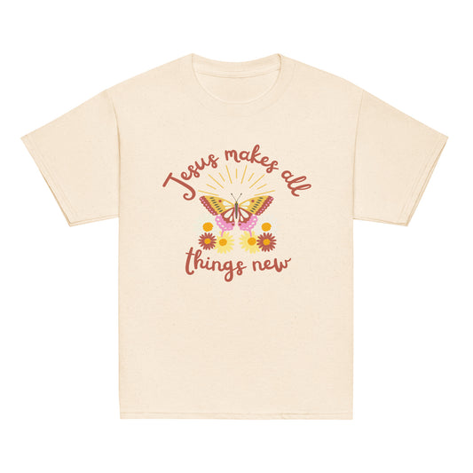 Jesus Makes all Things New Youth Classic Tee