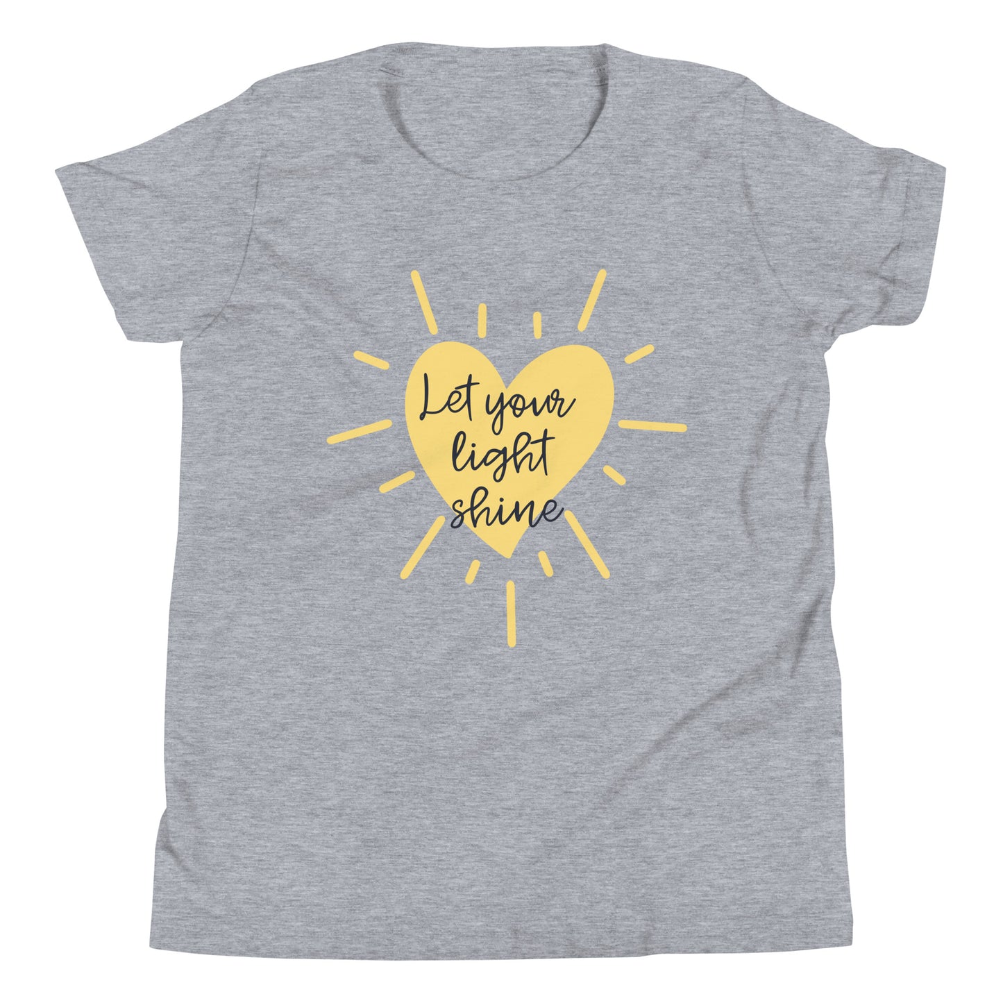 Let your Light Shine Youth Short Sleeve T-Shirt