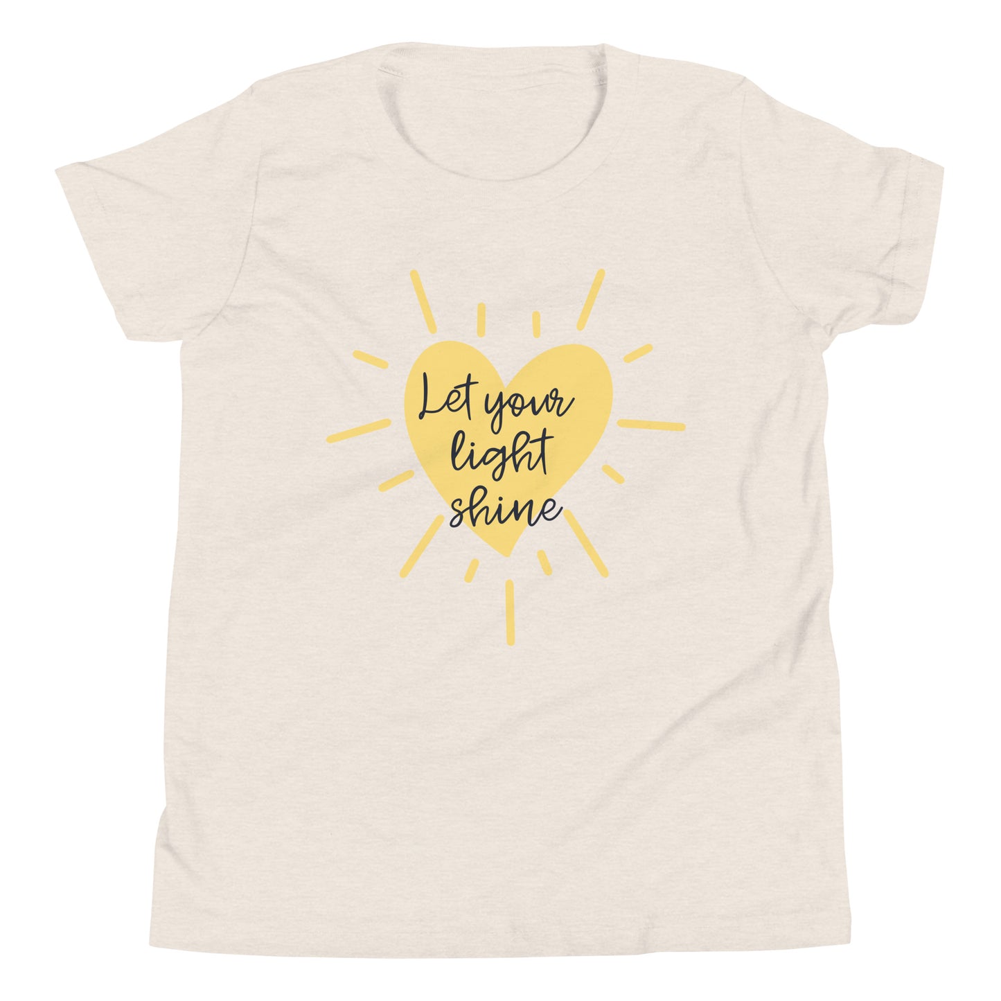 Let your Light Shine Youth Short Sleeve T-Shirt