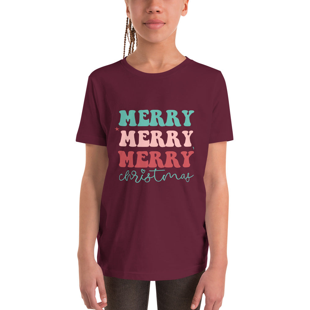 Merry Merry Merry - Youth Short Sleeve T-Shirt