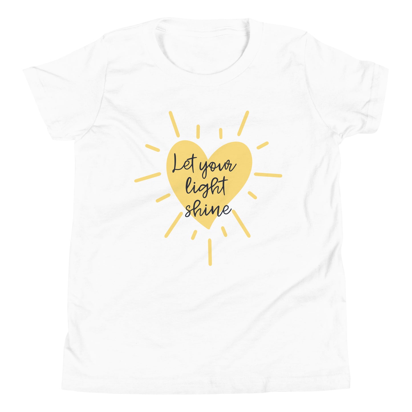 Let your Light Shine Youth Short Sleeve T-Shirt